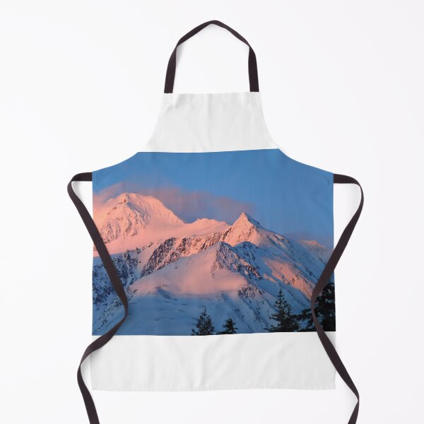 Item preview, Red peaks of Girdwood III designed and sold by zumi.