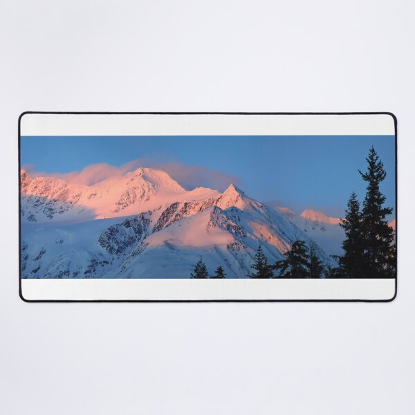 Item preview, Red peaks of Girdwood III designed and sold by zumi.