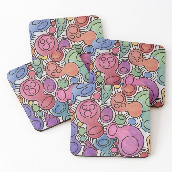 Item preview, Soft rainbow shapes, no. 2 designed and sold by acbcesarz.
