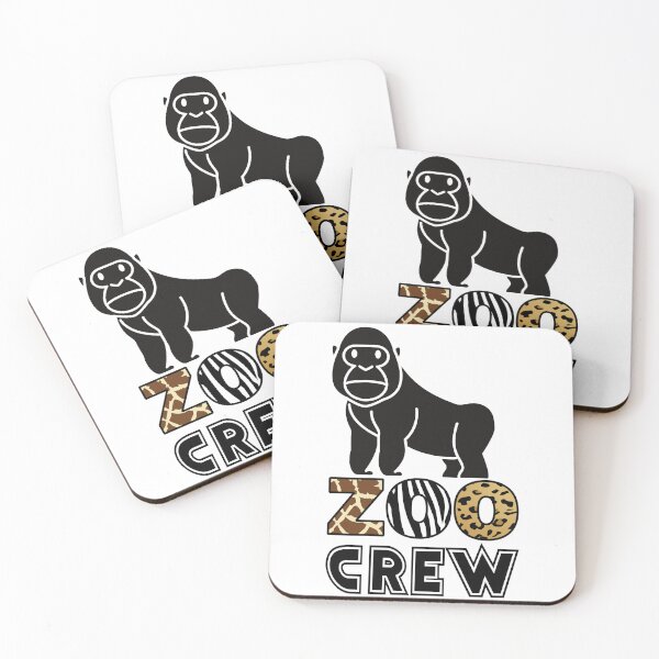 Item preview, Zoo Crew with Gorillas designed and sold by Thanineemedia.