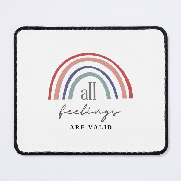 Item preview, all feelings are VALID designed and sold by successmom.