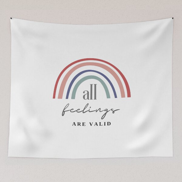 Item preview, all feelings are VALID designed and sold by successmom.