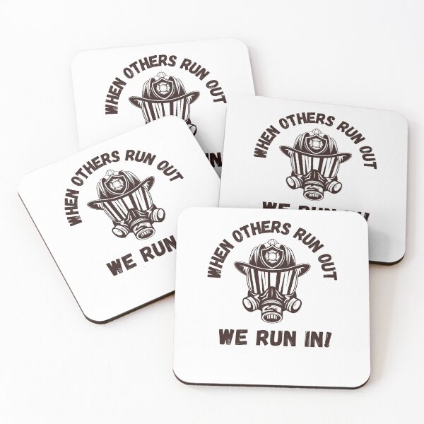 Item preview, When Other Run Out We Run In, Firefighter, Fireman, Hero, Heroes, Fire Department, Firemen, Firefighter Love, Proud Firefighter, Firefighter Super Hero, Firefighter Husband, Firefighter Boyfriend designed and sold by CreativeBuys.
