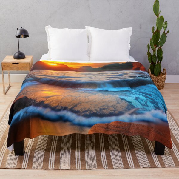 Item preview, Water Flowing Into a Canyon Beautiful Nature Landscape designed and sold by VersoShopping.