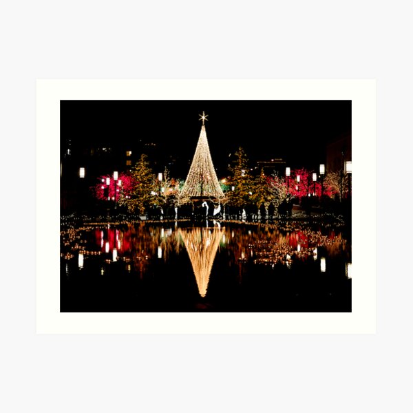 Christmas Reflections Art Print