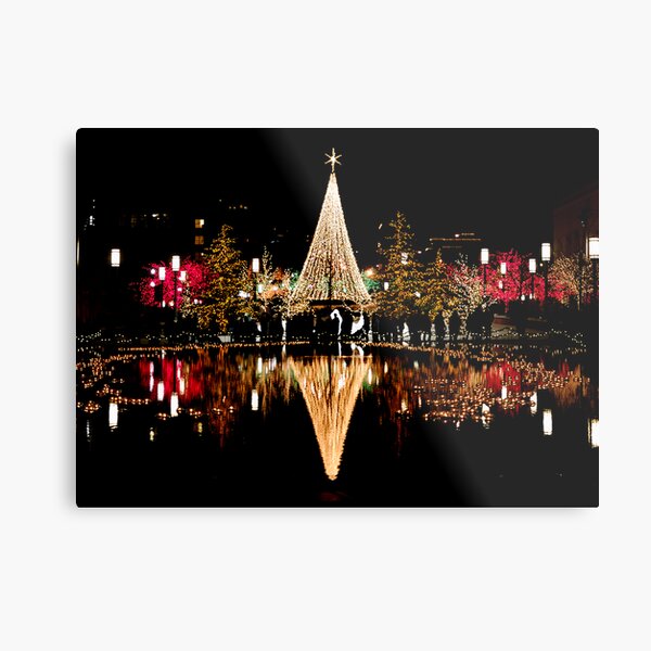 Christmas Reflections Metal Print