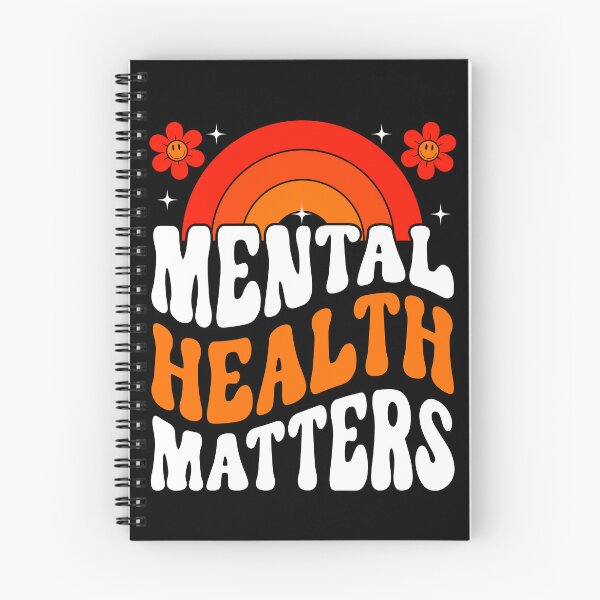 Item preview, Mental Health Matters Groovy Rainbow T-Shirt designed and sold by KGN  CREATIVITY.