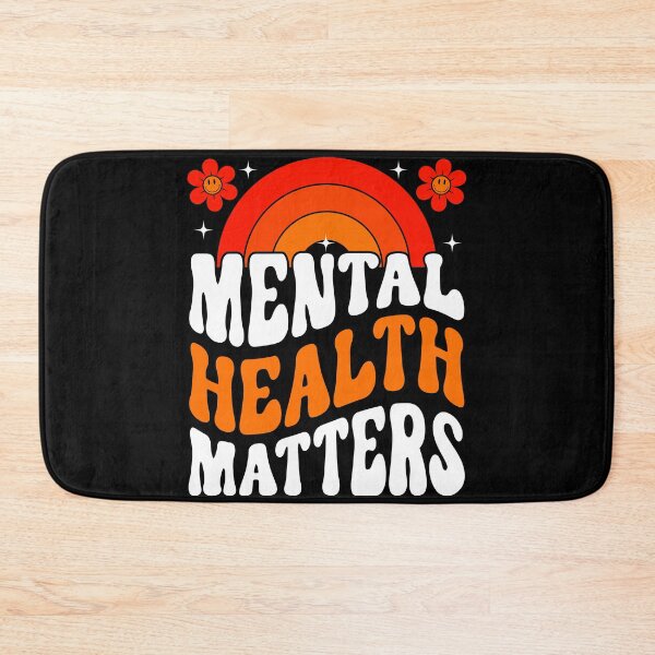 Item preview, Mental Health Matters Groovy Rainbow T-Shirt designed and sold by KGN  CREATIVITY.