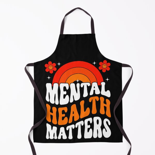 Item preview, Mental Health Matters Groovy Rainbow T-Shirt designed and sold by KGN CREATIVITY.