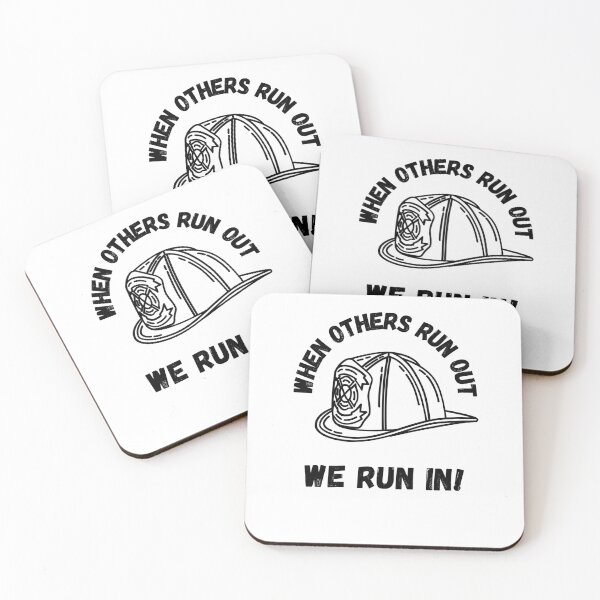 Item preview, When Other Run Out We Run In, Firefighter, Fireman, Hero, Heroes, Fire Department, Firemen, Firefighter Love, Proud Firefighter, Firefighter Super Hero, Firefighter Husband, Firefighter Boyfriend designed and sold by CreativeBuys.