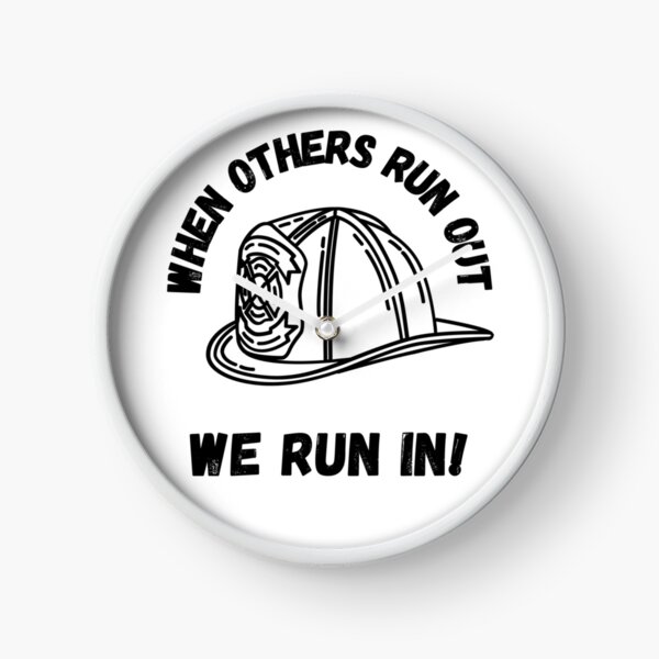 Item preview, When Other Run Out We Run In, Firefighter, Fireman, Hero, Heroes, Fire Department, Firemen, Firefighter Love, Proud Firefighter, Firefighter Super Hero, Firefighter Husband, Firefighter Boyfriend designed and sold by CreativeBuys.