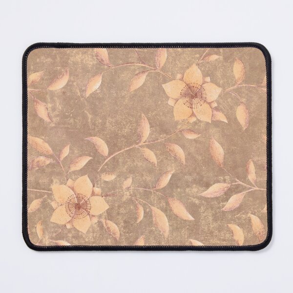 Item preview, Textured Floral - Warm Gold designed and sold by Sarah Thorpe Designs .