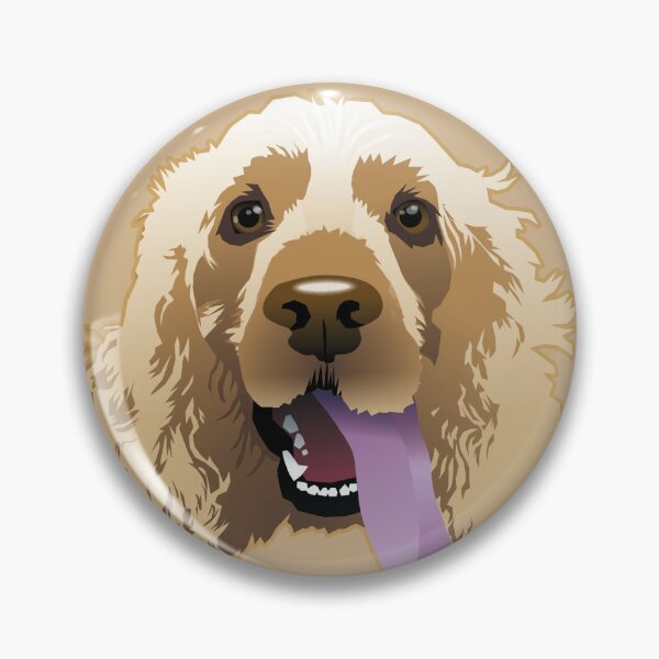 Item preview, Panting Dog Brandie Cocker Spaniel Tan designed and sold by Bloomin'  Arty Families.
