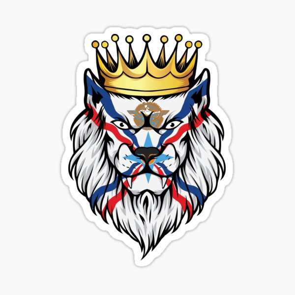 Item preview, Assyria Lion King Flag designed and sold by RahallusNtx.