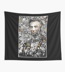 Title: "Rendering Myself Worthy" Abe Lincoln, Slavery, Civil War Meta Collage Wall Tapestry