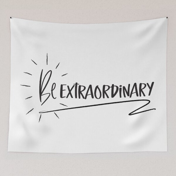 Item preview, Be Extraordinary designed and sold by BlueZenStudio.