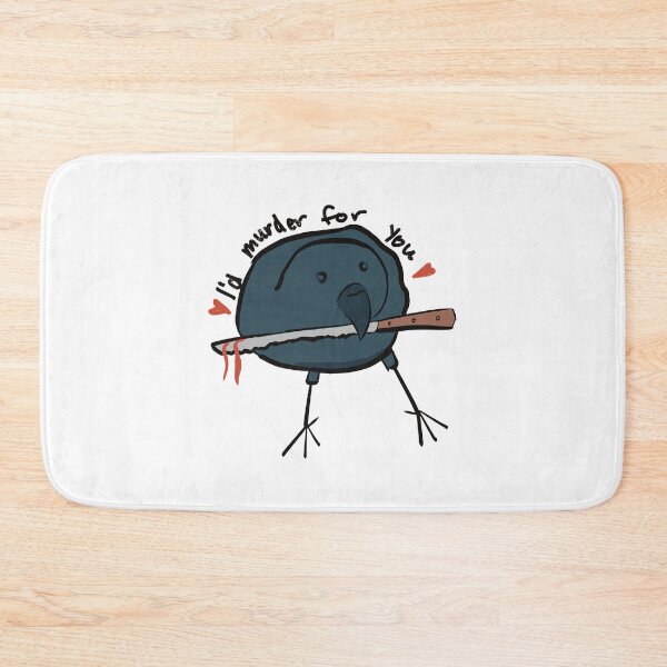 Item preview, Id murder for you funny crow designed and sold by JadedLilacsArt.