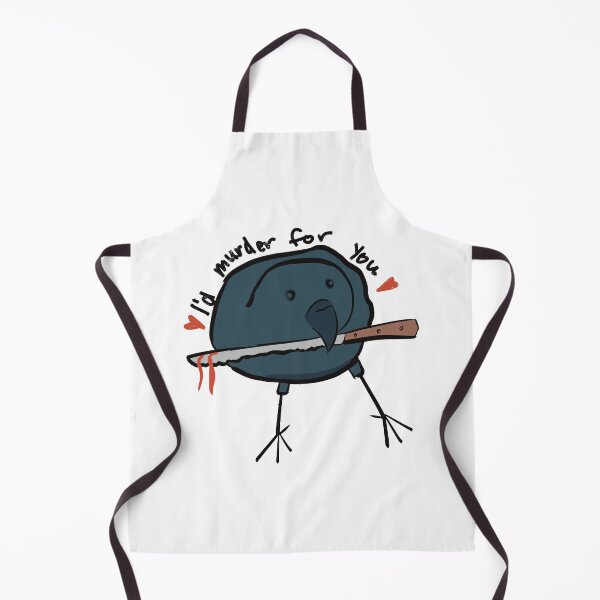 Item preview, Id murder for you funny crow designed and sold by JadedLilacsArt.
