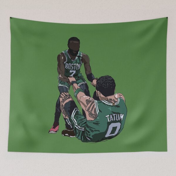 Item preview, Jaylen Brown & Jayson Tatum Sketch designed and sold by RatTrapTees.