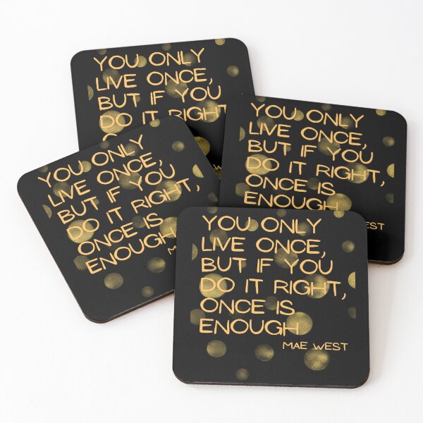 Item preview, You only live once designed and sold by Sweet-Tees-plz.