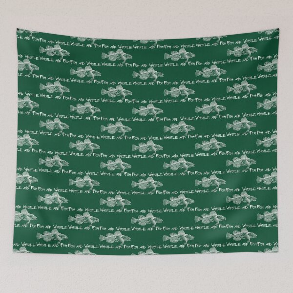 Item preview, Fish and Whistle - Whistle and Fish         designed and sold by PeacockHub.
