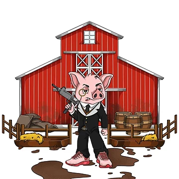 Artwork thumbnail, Mafia Pig by Ragil-Studio