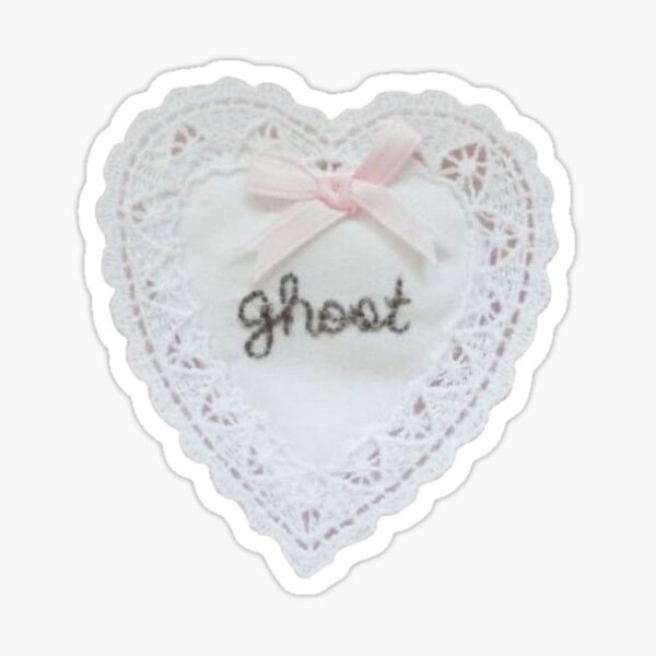 Pink Ghost With Heart Gifts & Merchandise for Sale