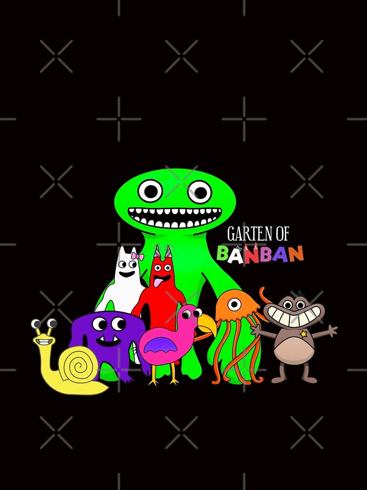 Garten of banban group all characters! Magnet for Sale by TheBullishRhino