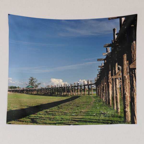 Item preview, U Bein Bridge, Symbol of Eternity designed and sold by franck380.