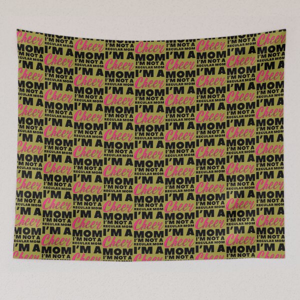 Item preview, I_m Not A Regular Mom I_m A Cheer Mom designed and sold by carolinaliving.