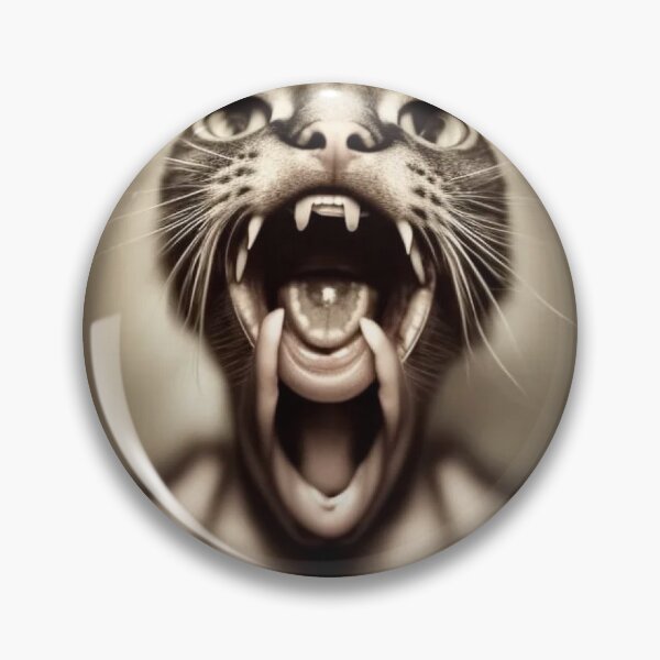 Item preview, Yelling Cat designed and sold by UglyAIArtwork.