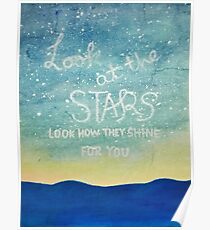 Look at the stars Poster