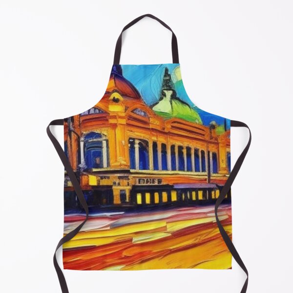 Item preview, Flinders Station Art designed and sold by CriticalC404.