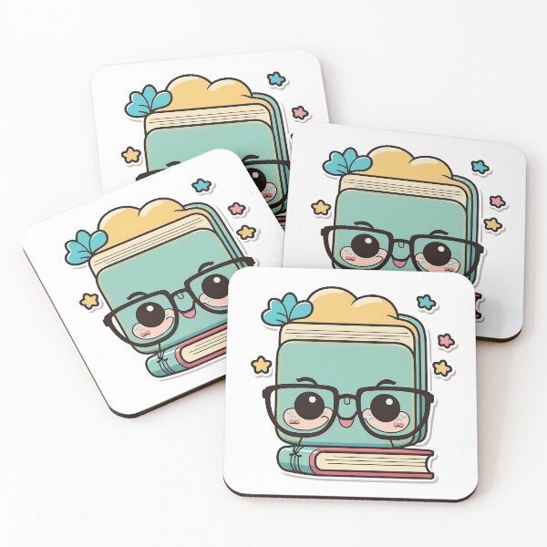 Item preview, book with happy glasses designed and sold by Enrike-AC.