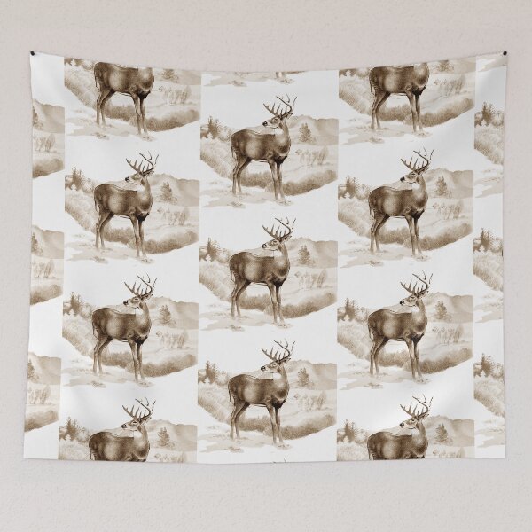 Item preview, White-tailed Stag Sniffing the Air designed and sold by Patricia Howitt.
