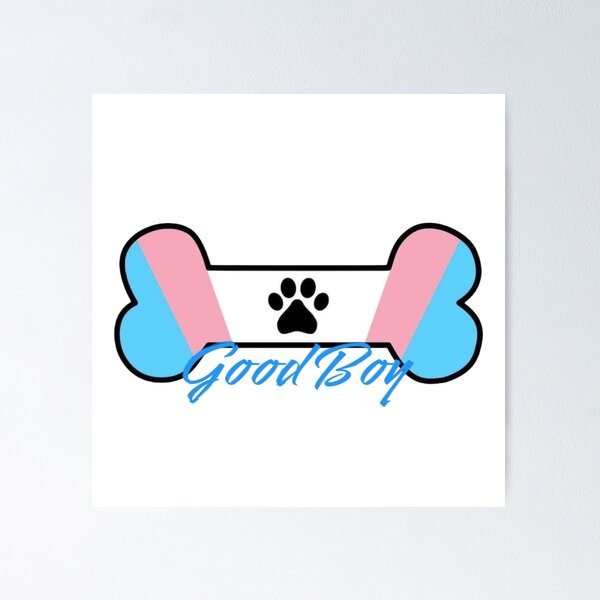 Item preview, Good Boy Trans Pup Pride designed and sold by WruffDraft.