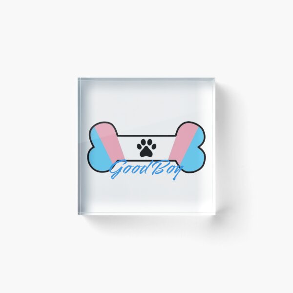 Item preview, Good Boy Trans Pup Pride designed and sold by WruffDraft.