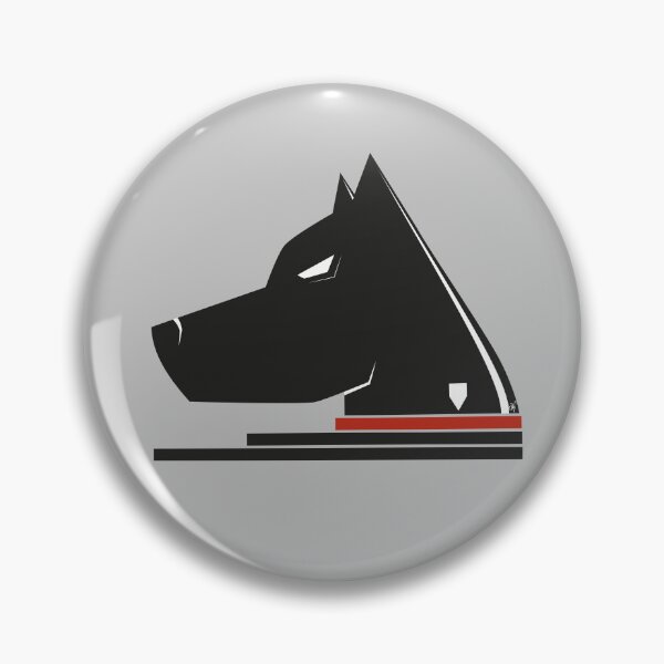 Item preview, Black dog logo designed and sold by blackdog-art.