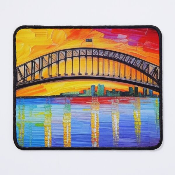 Item preview, Sydney Harbour Bridge Art designed and sold by CriticalC404.