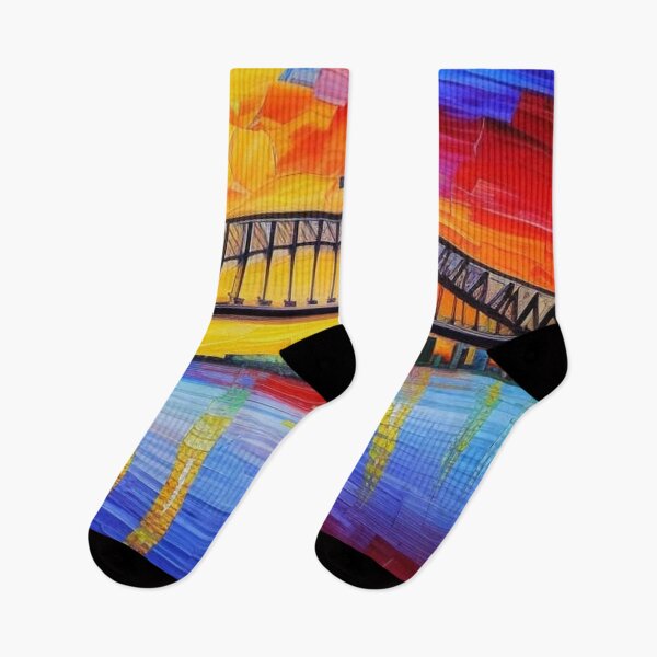 Item preview, Sydney Harbour Bridge Art designed and sold by CriticalC404.