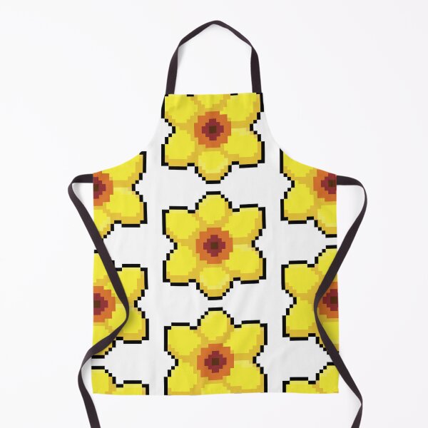 Artikelvorschau, Narzissen-Blumen-Pixel-Kunst entworfen und verkauft von Pixelification.