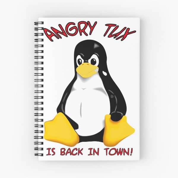 Item preview, Angry Tux is back in town designed and sold by Exilant.