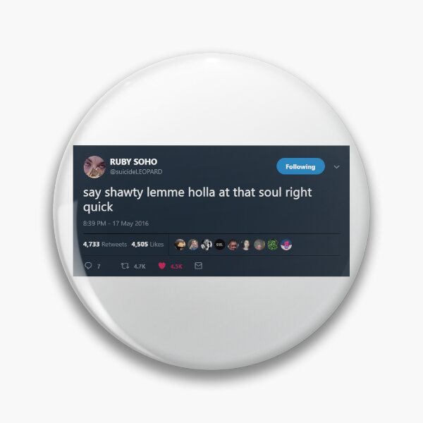Item preview, Ruby twitter tweet designed and sold by gothicshrimp.