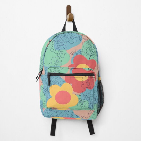 Item preview, colorful flower with leafs designed and sold by ichirochen.