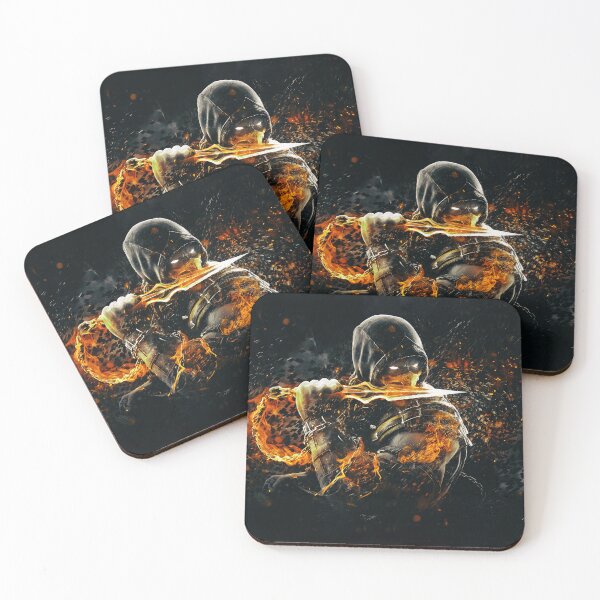 Item preview, Mortal Kombat X Scorpion on Fire designed and sold by SyanArt.