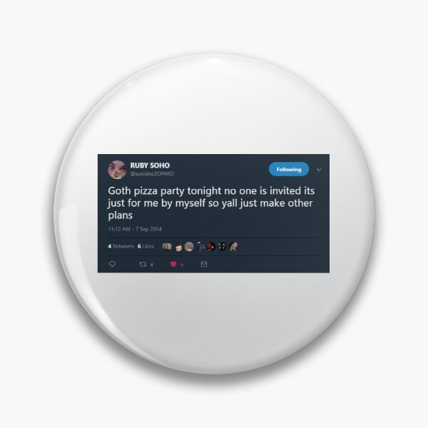 Item preview, Ruby twitter tweet designed and sold by gothicshrimp.