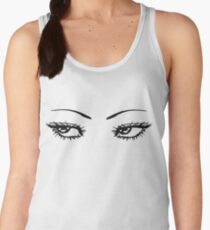 Camiseta de tirantes para mujer Ojos