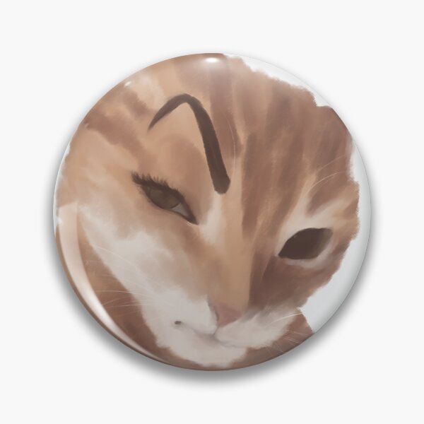Item preview, eyebrow cat designed and sold by T0yDancer.