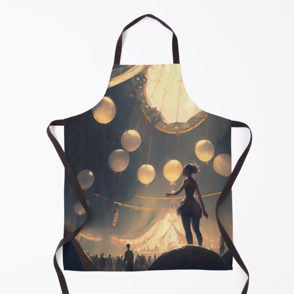 Item preview, Showtime Spectacular: A Vibrant Digital Painting of Circus Performers and Their Colorful Interior designed and sold by oanaunciuleanu.