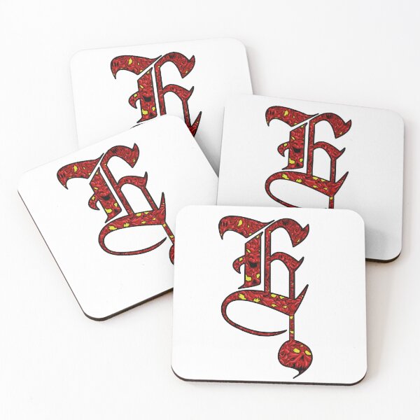 Item preview, E (Red) designed and sold by Dedinsyde.
